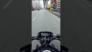 Eid e Empty Dhaka Ride 🕌 High Rev Gixxer Monotone @Shorts @gixxer @shortsViral @eid @bikeride