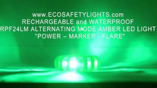 RPF16LM SERIES LIME GREEN RECHARGEABLE PORTABLE 16 LED POWER FLARE "POWER-MARKERS" screenshot 3