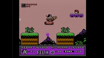 Felix The Cat: Round 5-1 (NES)