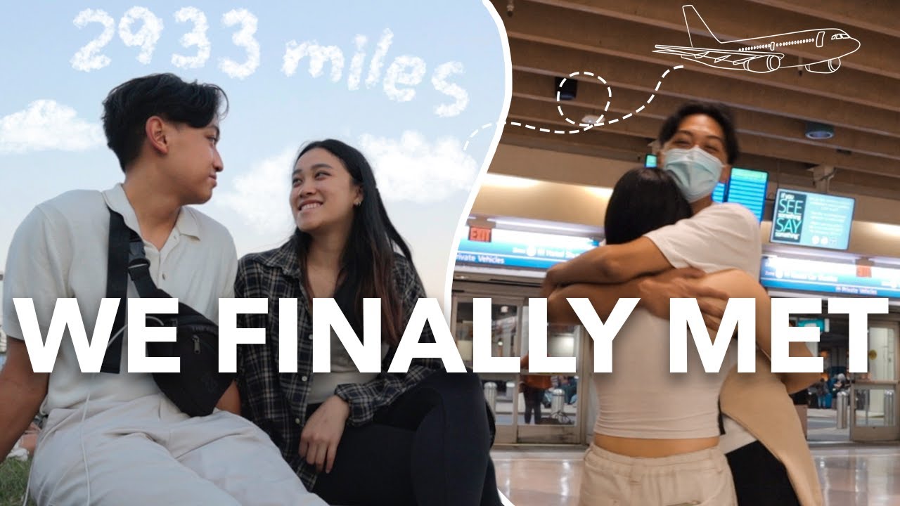 Meeting My Girlfriend For The First Time A Long Distance Love Story Youtube 