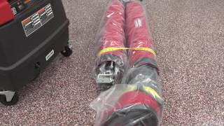 Fume Extraction Arm Installation on a Mobiflexยฎ 200-M/400-MS Welding Fume Extractor