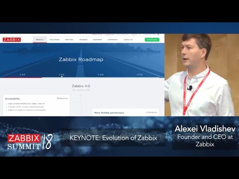 Alexei Vladishev - KEYNOTE: Evolution of Zabbix