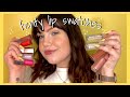 fenty gloss bomb lip swatches - entire collection + limited edition shades