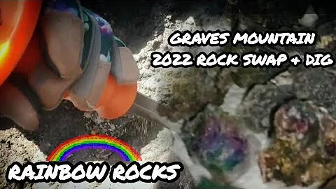 Iridescent Hematite | Pyrophyllite |Lazurite | Graves Mountain | 2022 Rock Swap & Dig