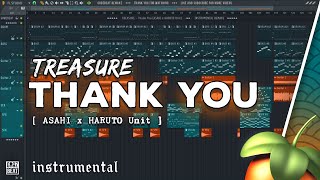 TREASURE - Thank You (ASAHI x HARUTO Unit) | Instrumental Remake / Cover 🔥