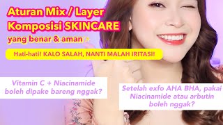 Aturan Mix / Layer Ingredients Skincare (Niacinamide, Vitamin C, AHA BHA, dll) screenshot 3