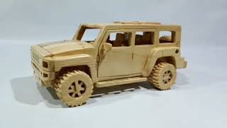 Jeep hummer h3 - DIY wooden toy cars
