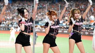 [4K]  みんなで統一尚勇📣 瑟七、斐棋、Chihiro、趙娟週、文慧真  Uni-Girls 統一獅啦啦隊  臺北大巨蛋  2026/6/7【台湾チアTV】