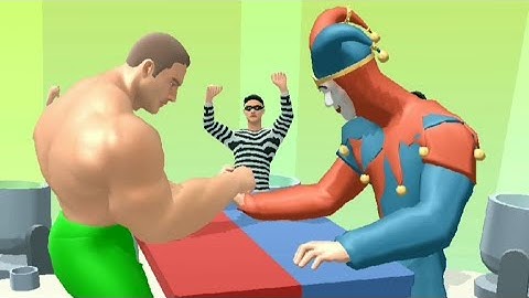 Muscle Rush 3D| Huge Man| play super games (android iOS) [level 10-13]