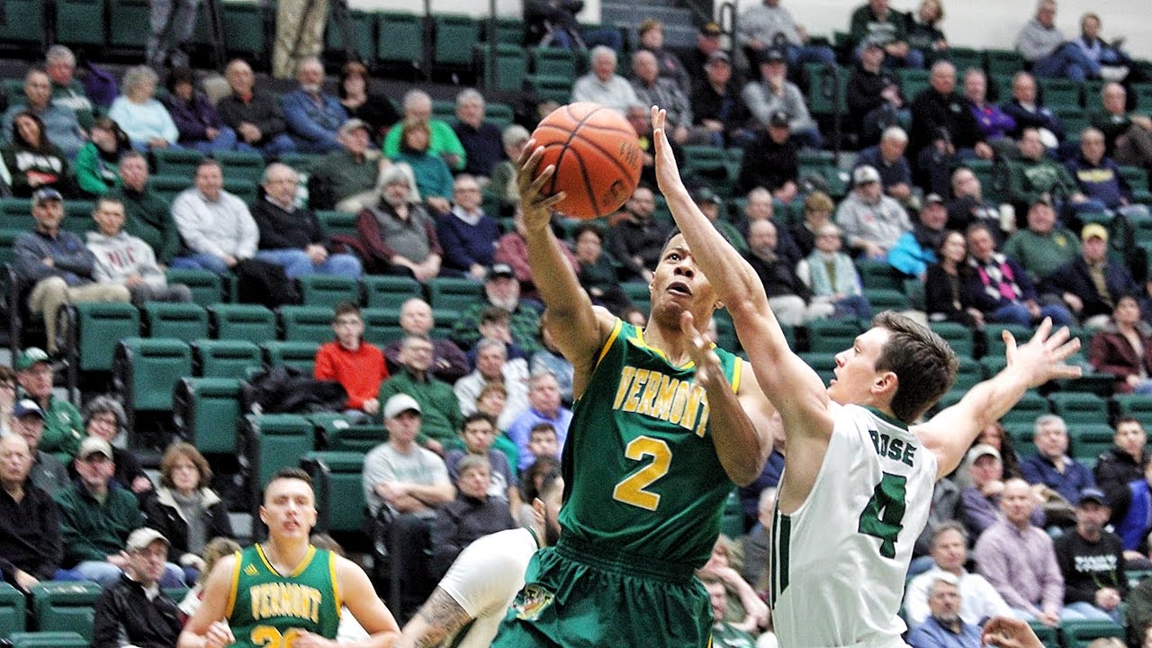 Men's Basketball Vermont at Binghamton (1/11/17) YouTube
