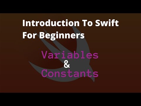 Variables and Constants | Swift Tutorial for Beginners 1/9