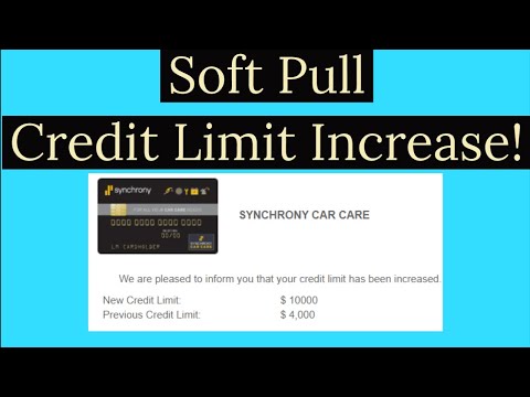 Credit Limit Increase to $10,000 from Synchrony Bank - Video Walk through