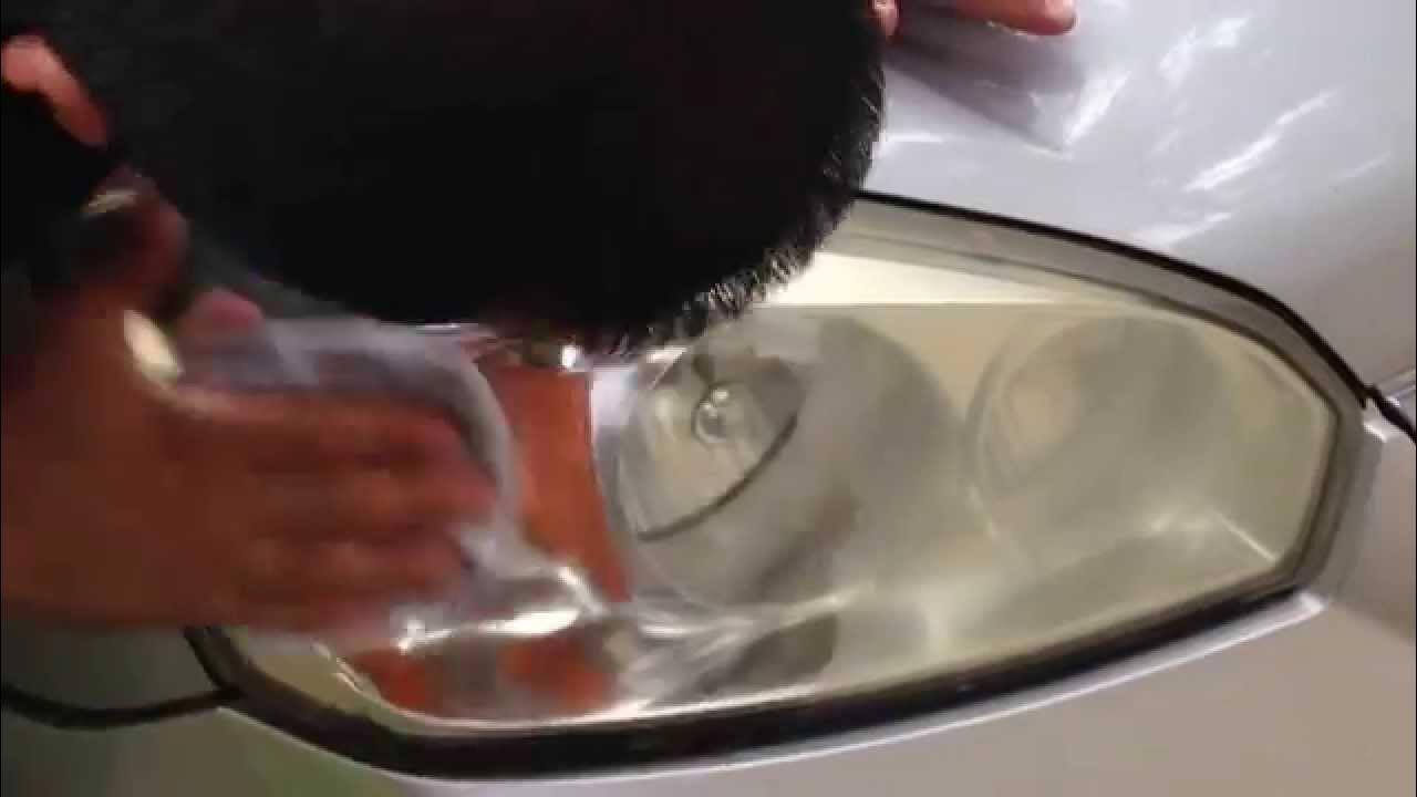 How to restore dingy headlights with bug spray! YouTube