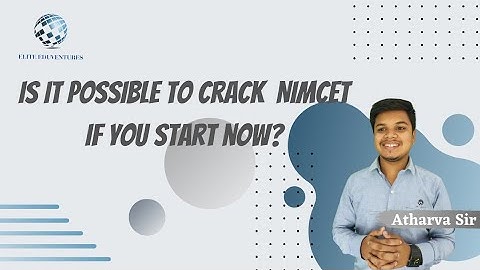 Is it possible to crack NIMCET if you start now? #nimcet #nimcet2022  #elite #eduventures