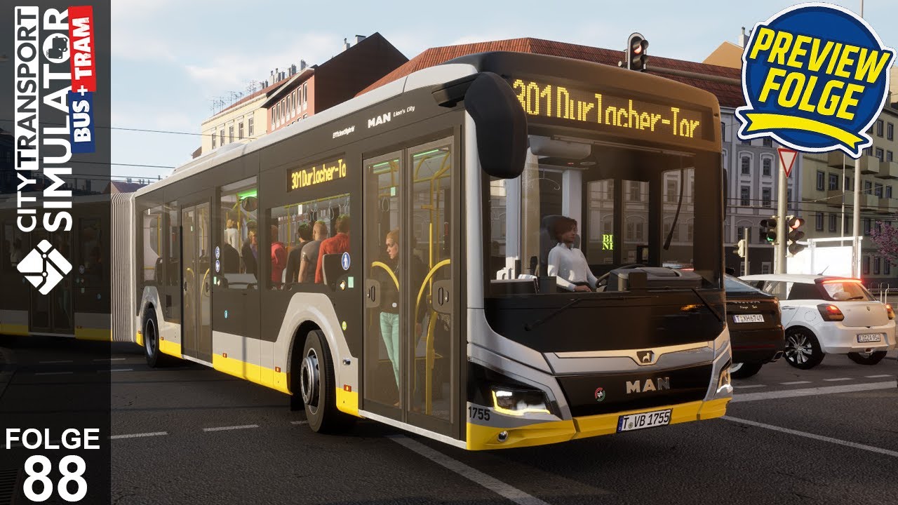 MAN New Lion's City im PREVIEW! | City Transport Simulator🚉 | 