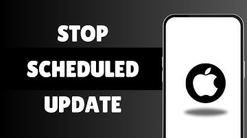 How To Stop Scheduled iOS Update | Software Update Tonight Notification