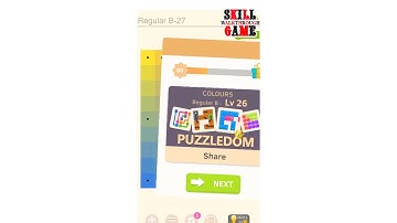 Puzzledom - Colours Regular B Level 1 - 50 - Walkthrough