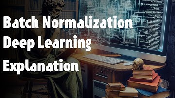 Can you explain the concept of batch normalization in deep learning?