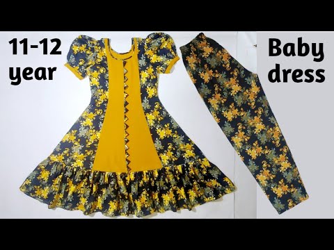 Designer and Beautiful Summer Baby Frock Cutting and Stitching/ New Design Baby  Frock Stitching - YouTube