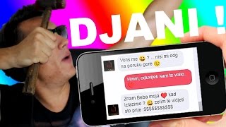 DJANI LYRICS PRANK NA MOJOJ BIVSOJ DJEVOJCI !