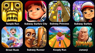 Temple Run,Subway Surf City,Subway princess,Subway Surf,Street Rush,Subway Runner,Kooply Run,Jumanji screenshot 3