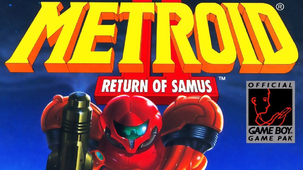 Metroid 2 Return of Samus Game Play up to the first Save Point on the