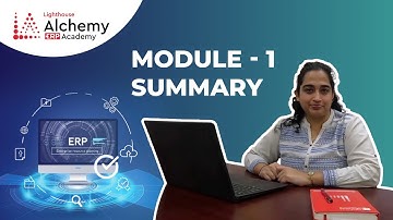 ERP Module 1 Full Summary | ERP for Beginners | What is ERP and How Does it Work from Scratch? #erp