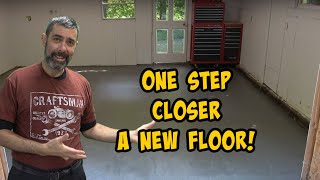 The Barn to Garage Build Is Almost Done! New floors and more.