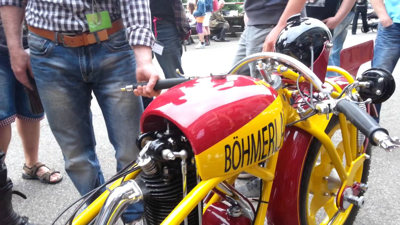 Bohmerland engine first start Industriada 2016 - YouTube