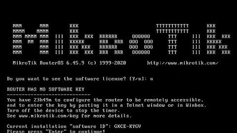 Installasi Mikrotik RouterOS di VMWARE