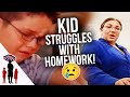Dad YELLS at his Son during Homework time!