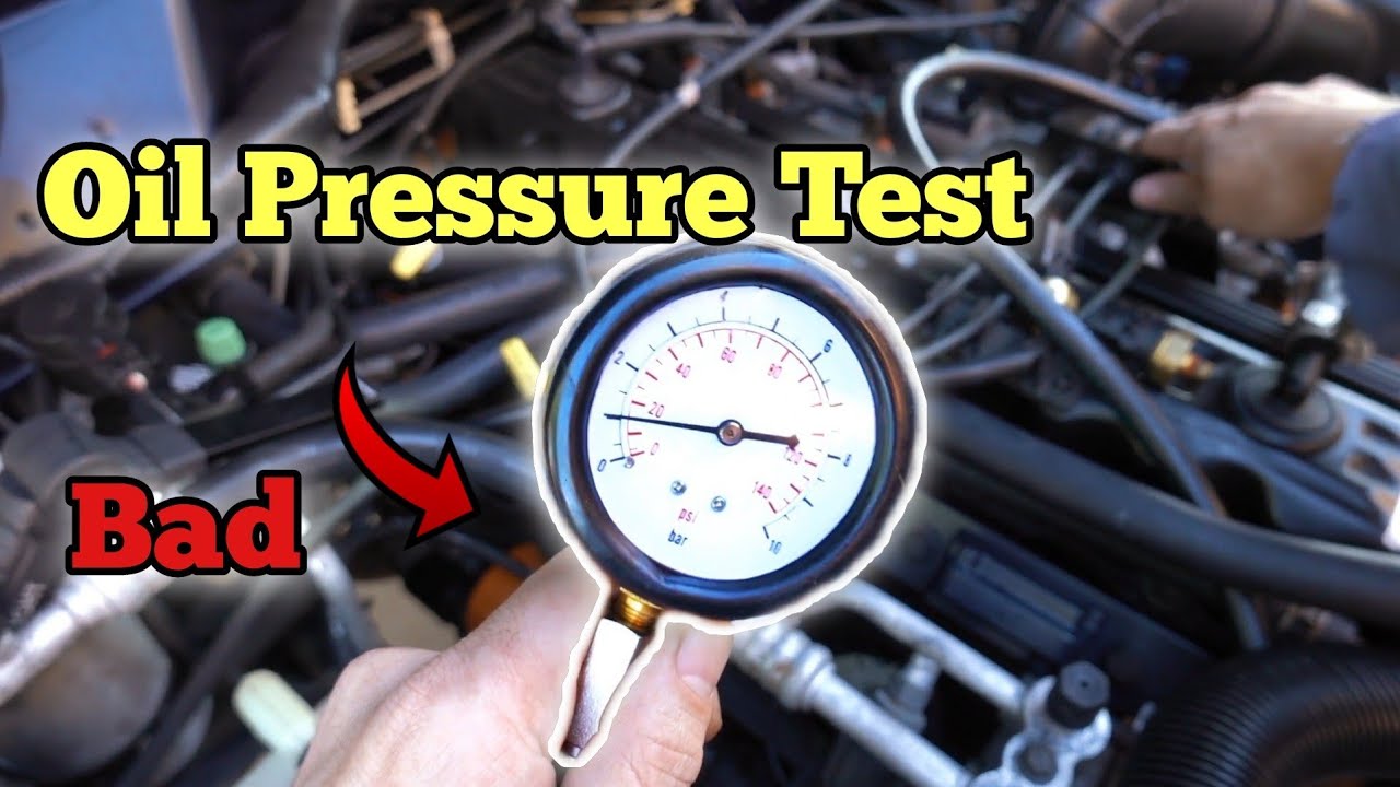 How to Check Oil Pressure - Jeep Cherokee XJ no oil pressure at idle when  hot - YouTube