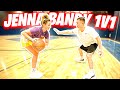 INSANE 1v1 Basketball Against Pro Female Hooper Hooper!