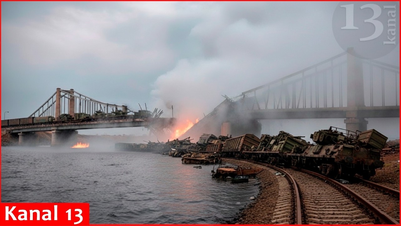 Ukraine's grand revenge operation; railways, bridges in Byansk, Kursk, Oryol and Leningrad destroyed