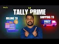 Tally Prime Sales Invoice with Billing & Shipping Address in Telugu | Complete Practical Entry