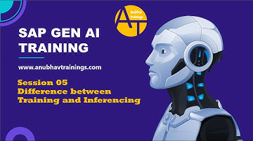 05 SAP Generative AI – Difference Between Training and Inferencing in Machine Learning | SAP BTP AI