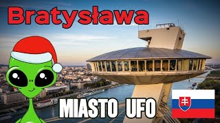 Słowacja - BRATYSŁAWA - Jarmark Bożonarodzeniowy w mieście UFO