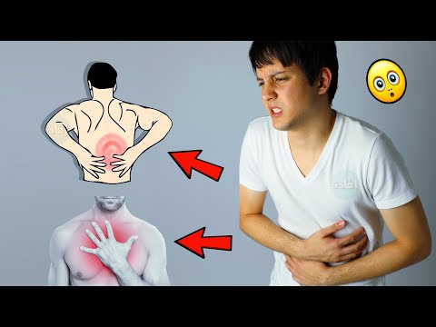 هل القولون يسبب ألم في الظهر والصدر ؟