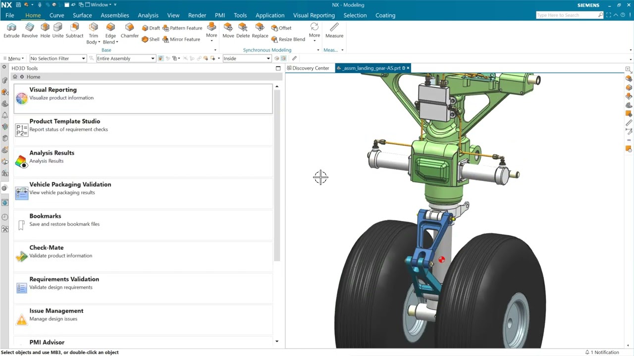 What's new - Assembly Mass Properties Analysis on NX