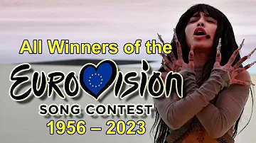 All Winners 🥇 of the Eurovision Song Contest (1956-2023)