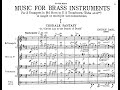 Dahl - Music for Brass Instruments [score]