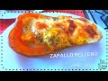 ZAPALLO RELLENO CON CHOCLO ,huevo🍳🌽 Recetas facil 2022