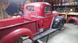 1946 Chevy 1/2 Ton Pickup Build #1