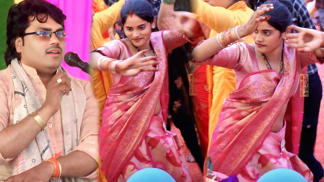 दीदी ने किया पांडाल में छल्लेदार डांस ऐसा डांस अभी तक नहीं देखा होगा यूट्यूब पर #dehatinachgeet 