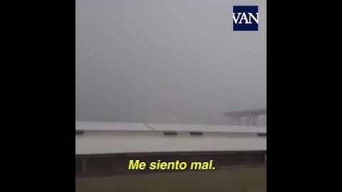 Así ha sido el derrumbe del Puente Morandi en Génova, Italia