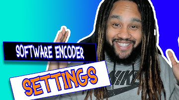 Software Encoder Settings(Streamlabs OBS)