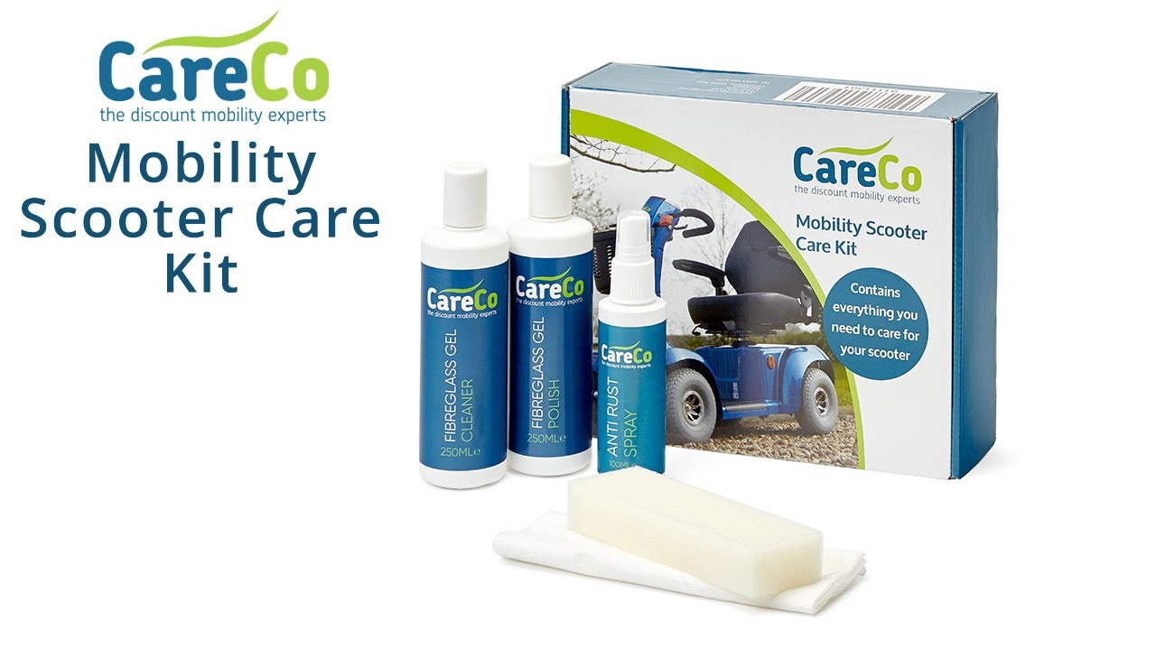CareCo Mobility Scooter Care Kit YouTube