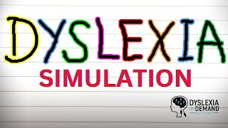 Experience Dyslexia®: Dyslexia Simulation