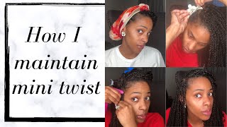 How to maintain mini twists for 2 weeks || Klassically Kept