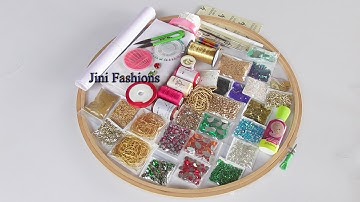 Aari work materials | 3 Types of aari material kit